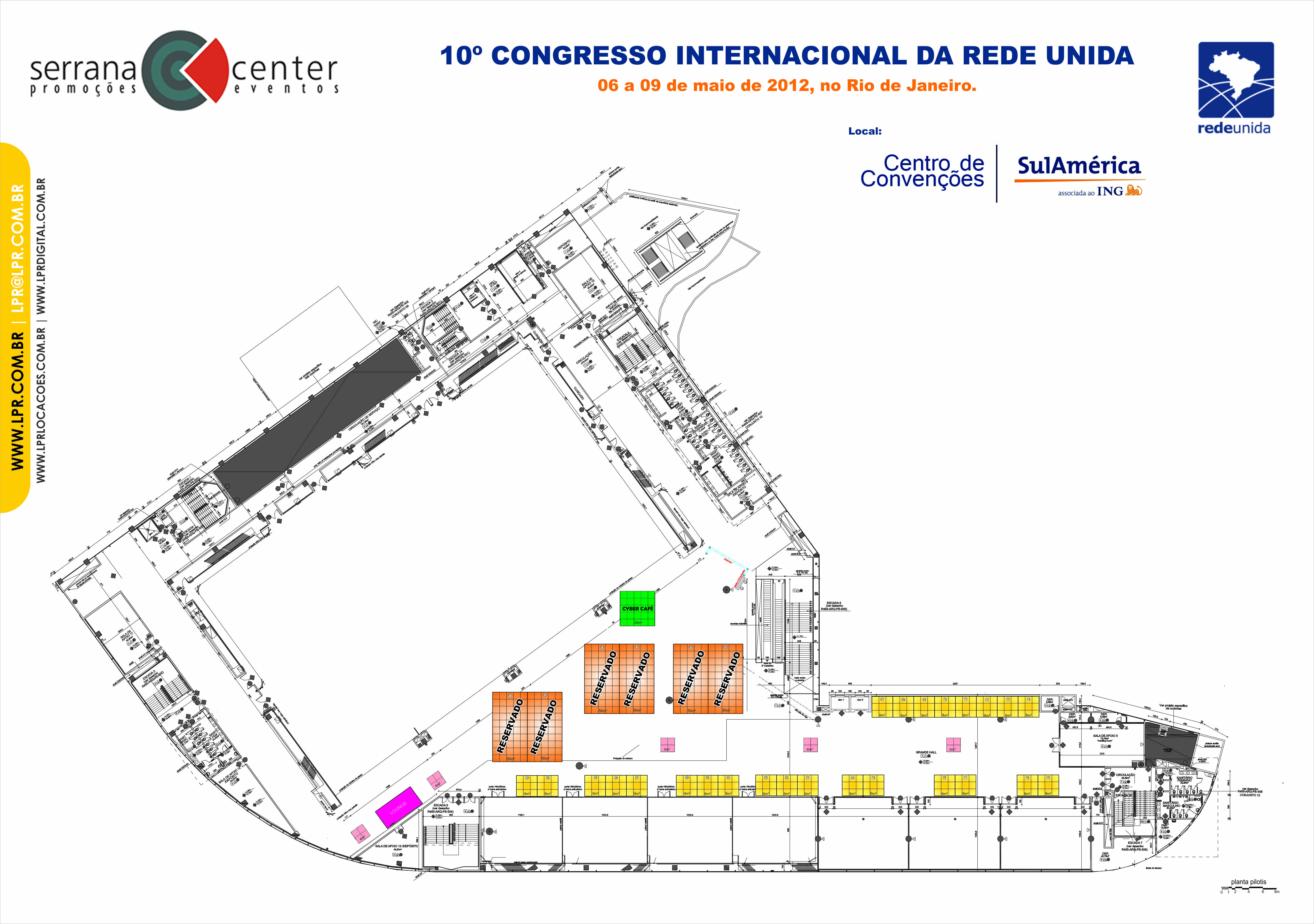 Planta 2º pavimento 10º Congresso