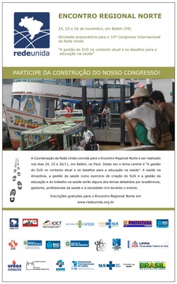 Convite Encontro Regional Norte